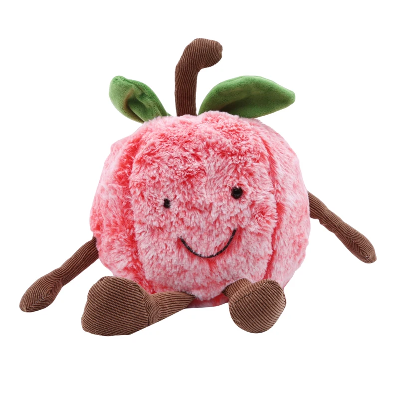 Cute Watermelon Cherry Soft Stuffed Cushion Pillow Sofa Decoration Toys Fruit Shape Plush Doll Birthday Gift For Children | Игрушки и