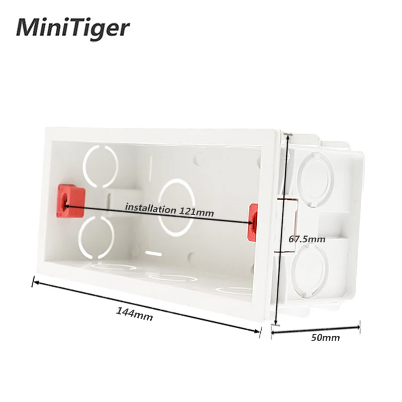 Сверхкачественный внутренний монтажный ящик Minitiger 144 мм * 67 5 кассета для