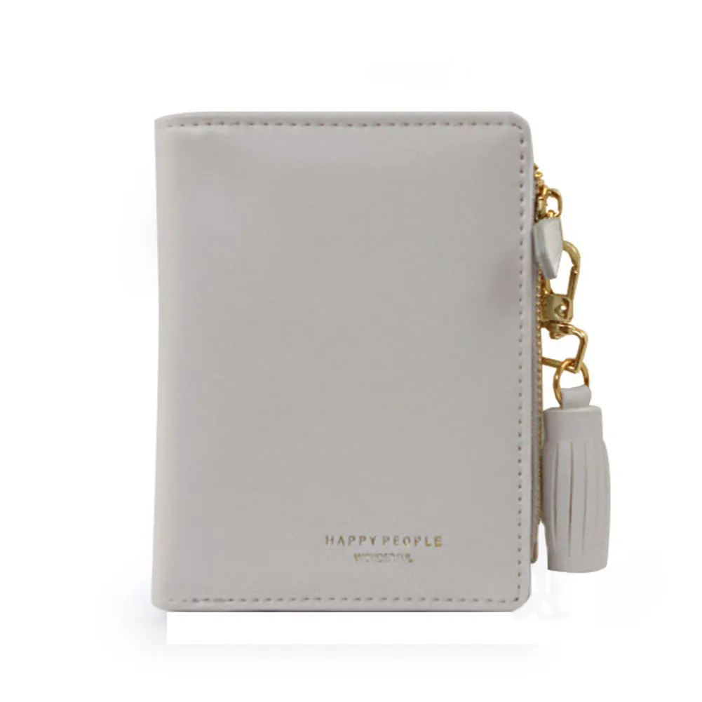 Leather Bifold Tassel Wallet Women Coin Purse Card Holder Clutch Porte Monnaie Femme Famous Brand New Arrival | Багаж и сумки