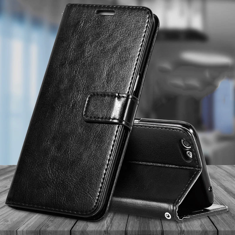 Чехол-бумажник из искусственной кожи в стиле ретро для Xiaomi Redmi 7 Note Note7 Pro с защитой