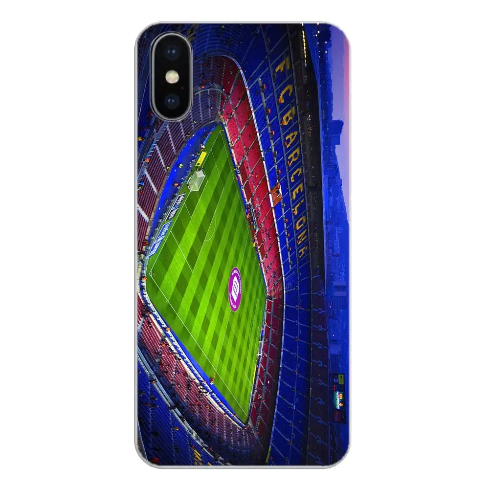 Барселона Испания Estadio Camp Nou мягкие прозрачные чехлы Чехлы для iPod Touch iPhone 4 4S 5 5S 5C SE 6