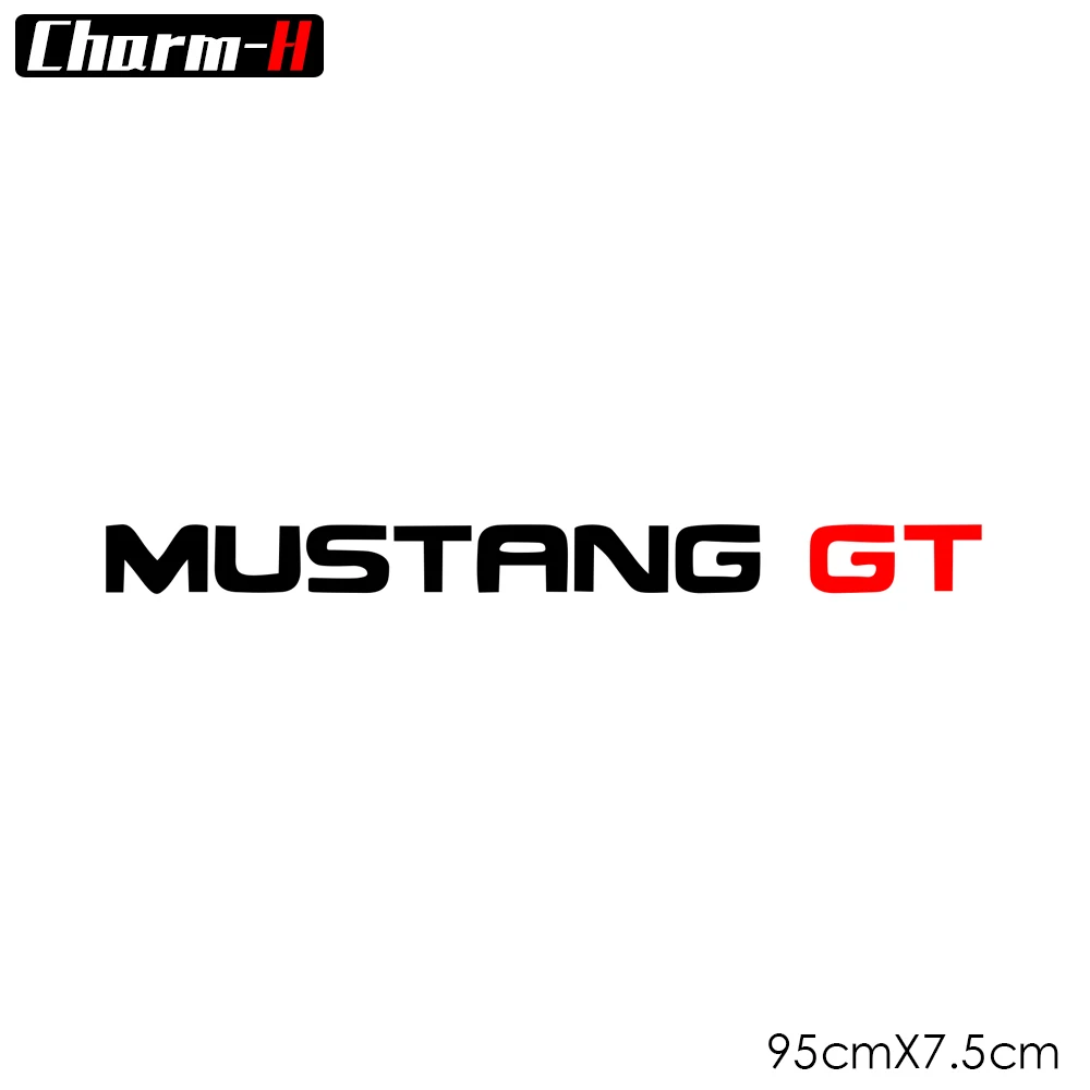 Наклейка на лобовое стекло Виниловая наклейка для Ford Mustang GT аксессуары