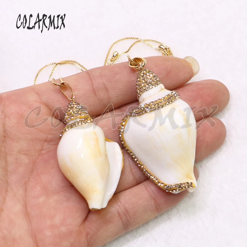 5 шт. подвески для ногтей жемчужные из натуральной раковины ожерелье морские