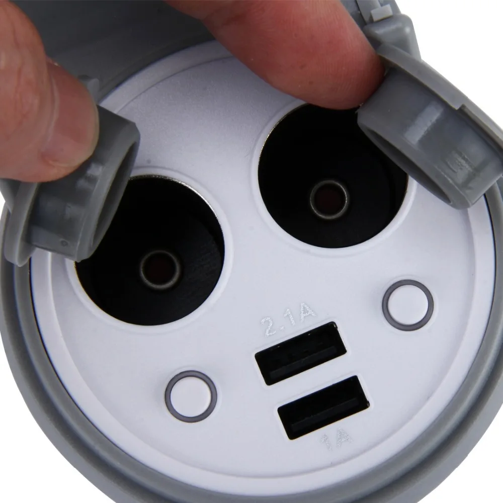 KANEED двойная розетка для автомобильного прикуривателя разветвитель адаптер