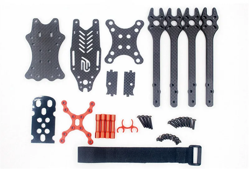 

F2 mito GS pure carbon fiber quadcopter frame unassembled 4/5/6/7 inches for DIY FPV mini drone