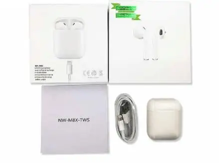 M8X TWS Bluetooth наушники 4 2 беспроводные вкладыши бас стерео с микрофоном для IPhone XS