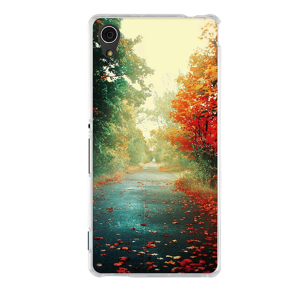 Мягкий термополиуретановый чехол для sony Xperia M4 Aqua E2303 E2333 E2353 5 0 дюймов Защитный 3D
