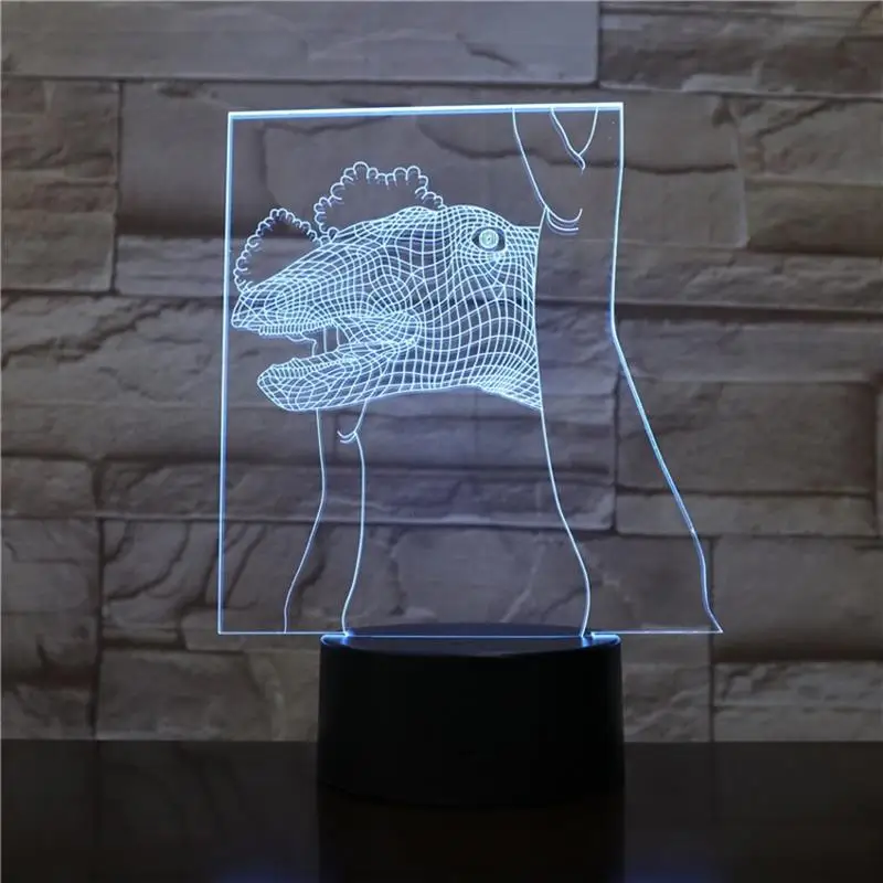 3D ночной Светильник новинка светодиодная настольная лампа подарки для детей