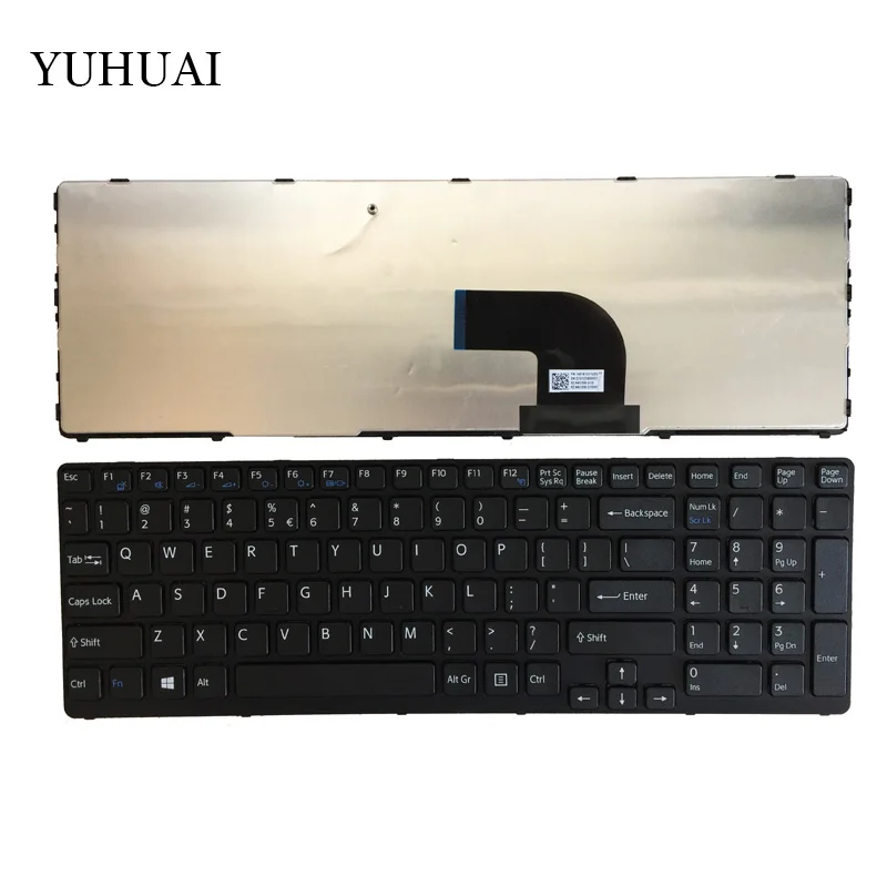 

US Laptop keyboard for sony Vaio SVE17 SVE-17 sve 17 MP-11K73SU-920 AEHK57002303A black English