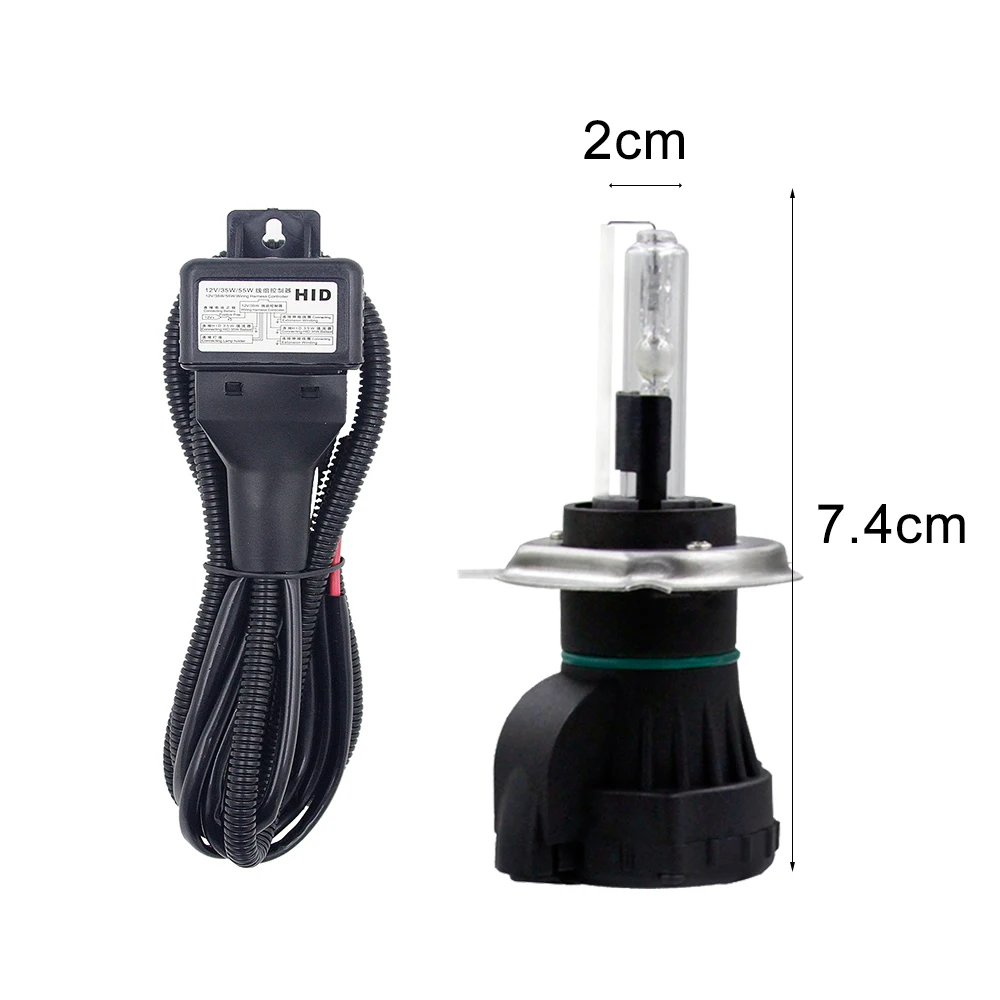 2 шт. 35 Вт 3200LM Xenon H7 H1 H3 HID конверсионный комплект H11 H8 H4 9005 9006 лампы для