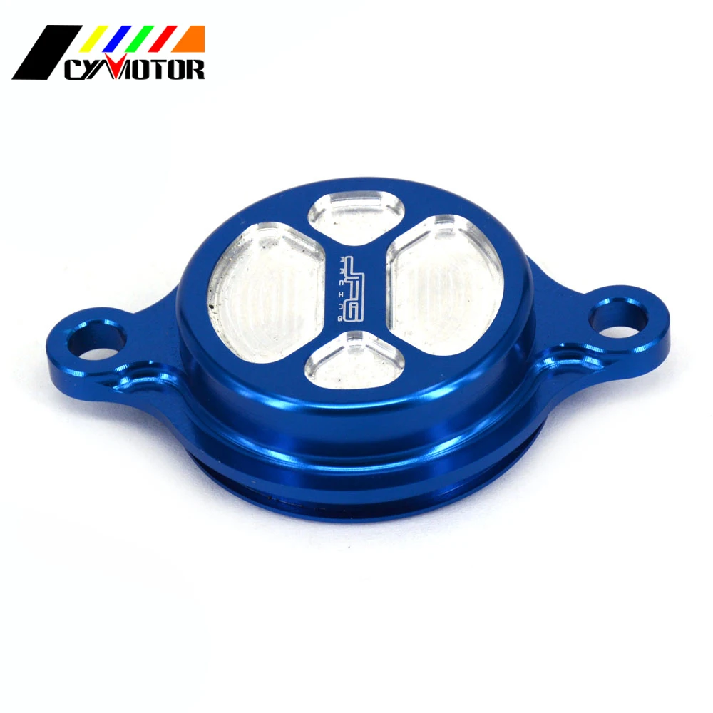 Комплект алюминиевых масляных фильтров для мотоцикла CNC YAMAHA YZ250F YZ450F YZ250FX WR250F YZ 250