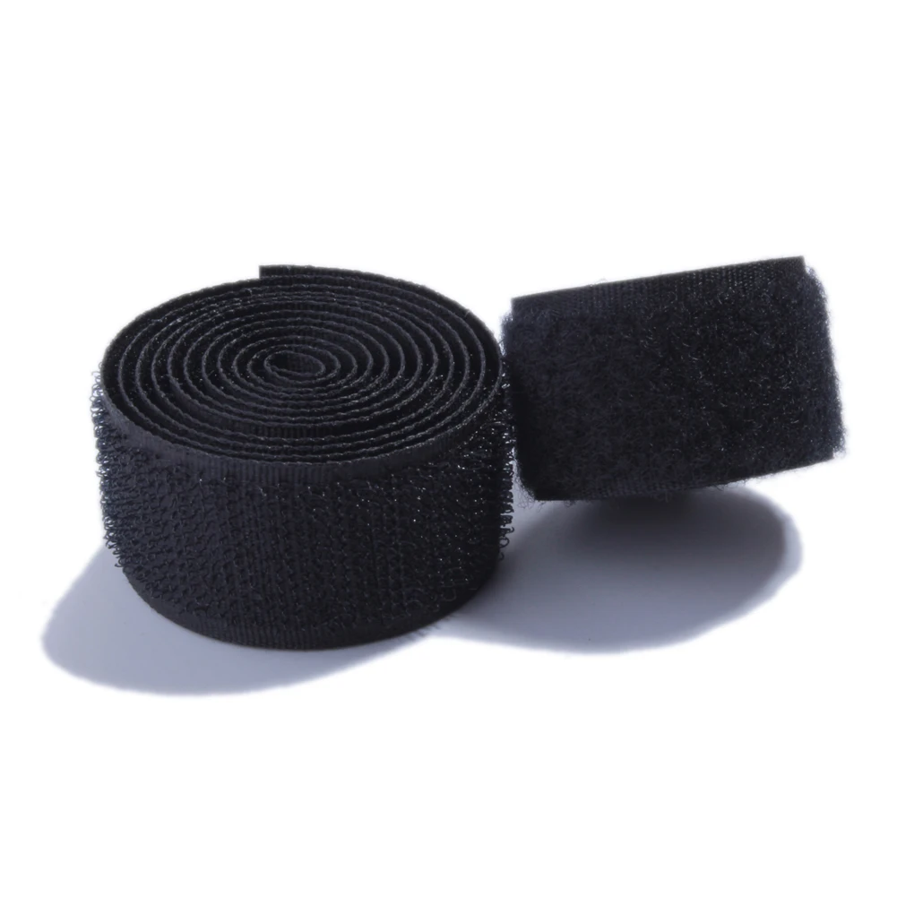 2 рулона 25 мм не самоклеющиеся крепежная лента Magic Tape для одежды DIY полиэстер