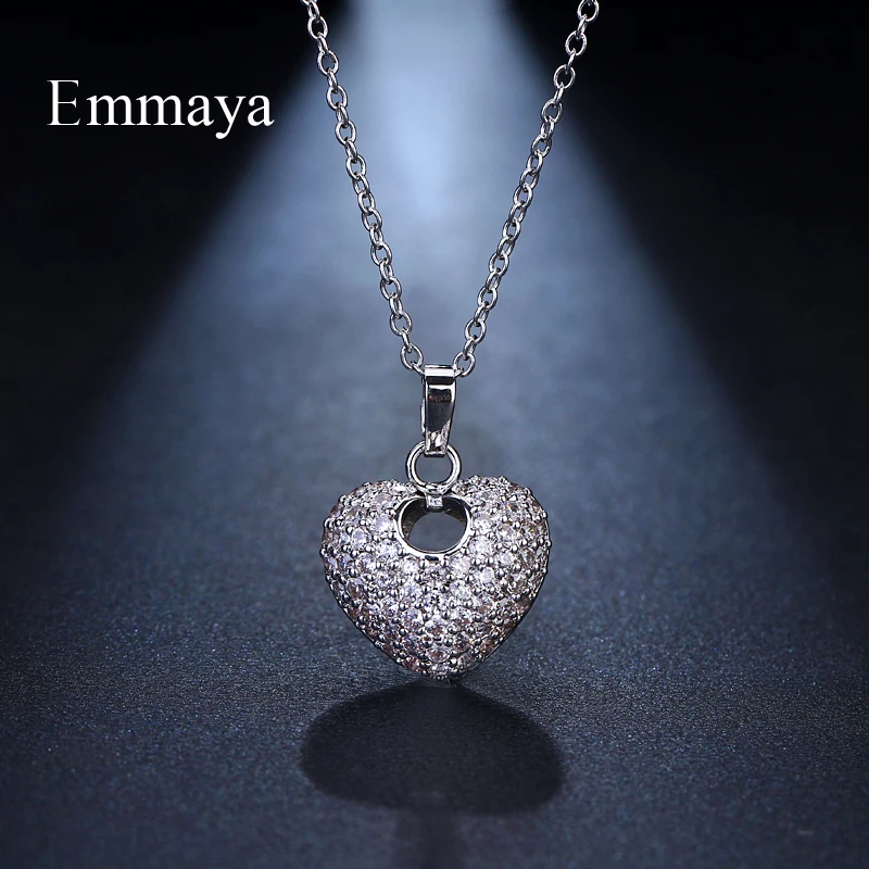 Emmaya фирменный модный Шарм AAA кубический циркон многоцветный Романтический кулон