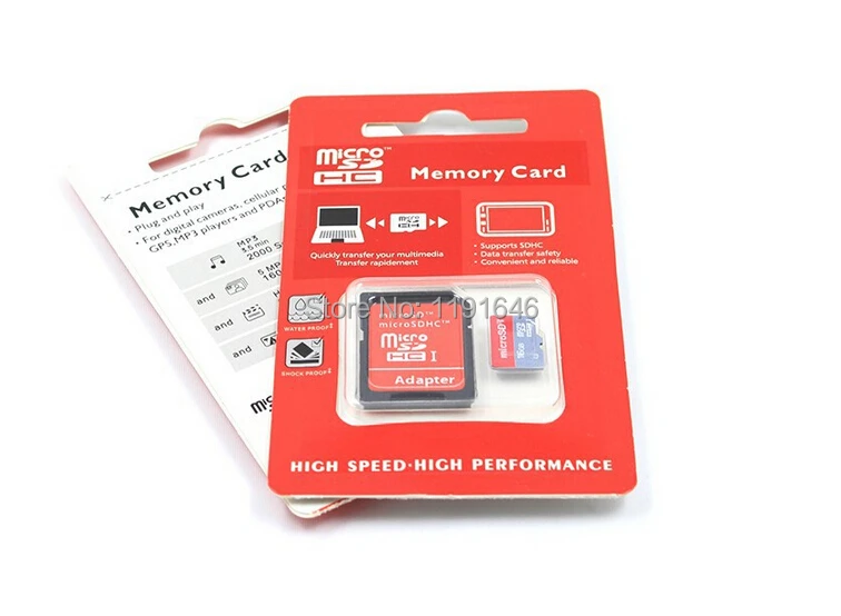 ( Лучшее quantlity! ) Microsd 8 ГБ 16 32 микро SD MicroSD 64 128 256 512 карта памяти от производителя |