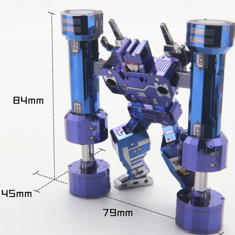 MU кассета лента Laserbeak Ravage Frenzy Rumble 3D металлические наборы DIY сборный пазл Лазерная
