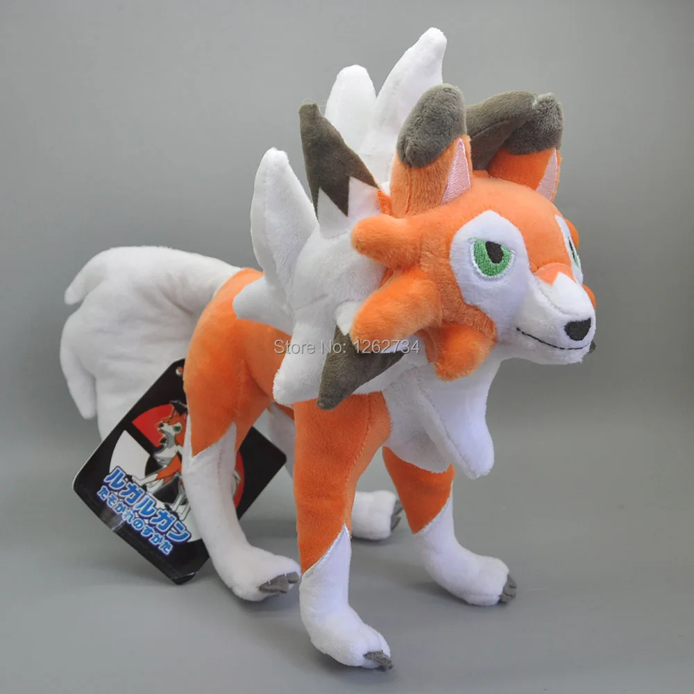 10 &quotLycanroc Сумерки формы рок мягкие детские подарочные плюшевые фигурка розничная