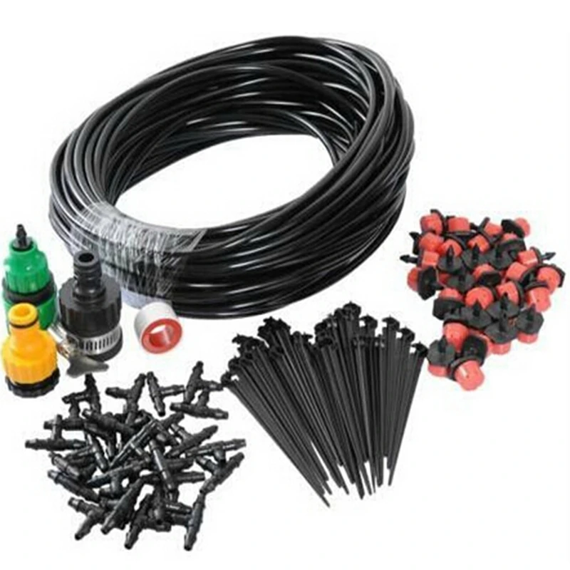 Система капельного орошения DIY автоматическая система для сада 25 м 30 капель набор