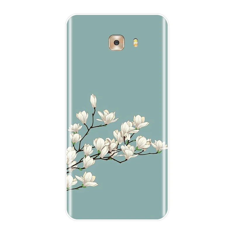 Мягкий силиконовый чехол для Samsung Galaxy C5 C7 C9 Pro C8|Бамперы| |