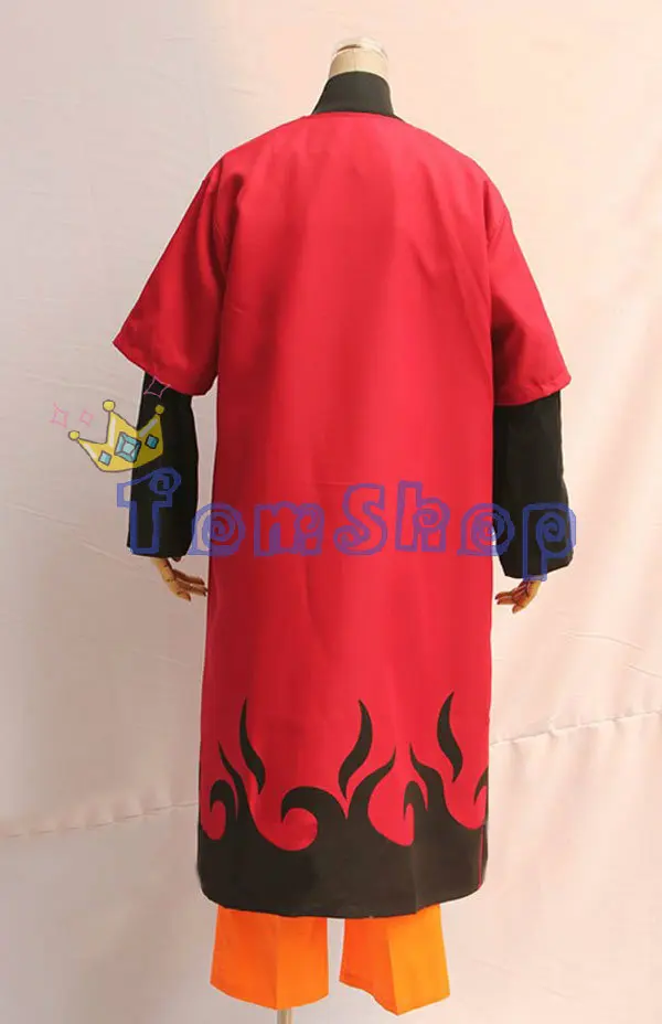 Лидер продаж! Аниме Наруто шипудэн Косплей Костюм удзумаки шалфей красная