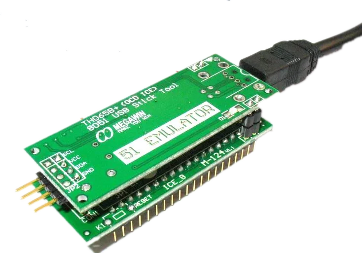 Новый 51 мини реальный USB интерфейс 8051 ядро микроконтроллер эмулятор ISP/ICE отладки