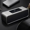 Portable Bluetooth Speaker wireless mini Speaker Amplifier Stereo Subwoofer Speaker TF USB FM Radio Built-in Mic Dual Bass SP208