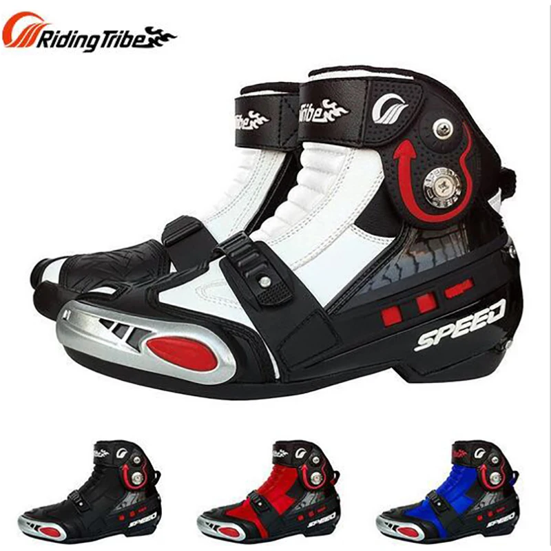 Мотоциклетные сапоги байкеров Броня bikerboots мотоцикл крест обувь для мотоспорта