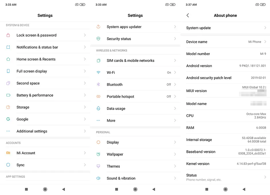 Глобальная версия Xiaomi mi 9, 6 ГБ, 64 ГБ, смартфон mi 9 Snapdragon 855, четыре ядра, 6,39 дюймов, 48 МП, тройная камера с дисплеем, отпечаток пальца