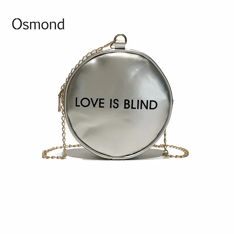 Osmond женские круглые Сумки из искусственной кожи круглый ящик дамские сумки
