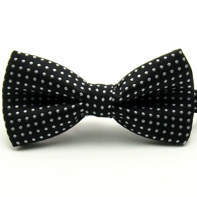 Детские галстуки бабочки в горошек для мальчиков Женский смокинг общие вечерние