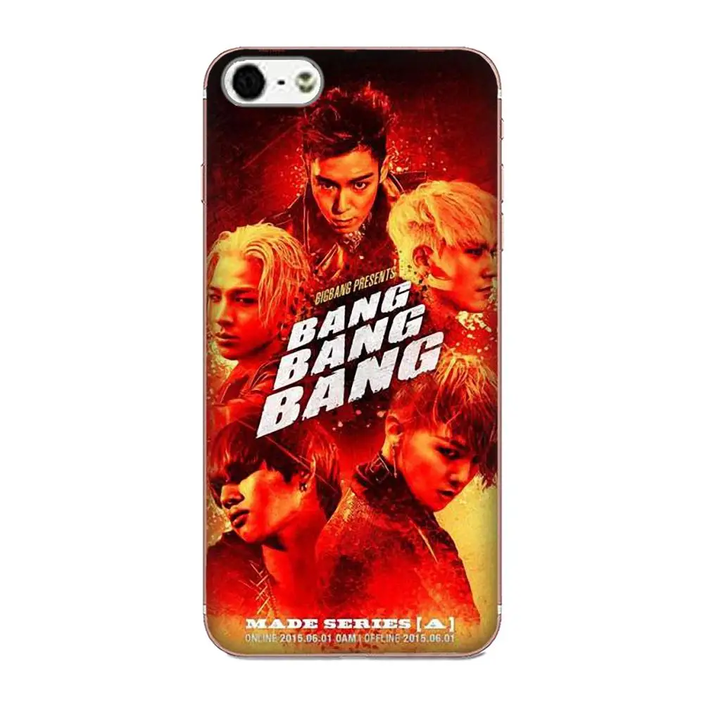 Мягкий чехол Bigbang-Kpop для Huawei P8 P9 P10 P20 P30 Mate 7 8 9 10 20 Lite Plus Pro 2017 | Мобильные телефоны и
