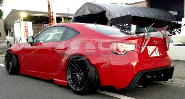 

FRP Fiber Glass Front Rear Lip Front Fender Rear Fender Side Skirt Fit For Toyota GT86 FT86 ZN6 FR-S RB Style Bodykit