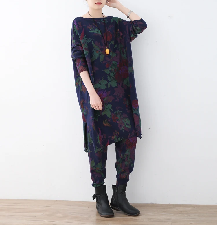 Новый женский хлопковый свитер с длинным рукавом Женский Повседневный пуловер