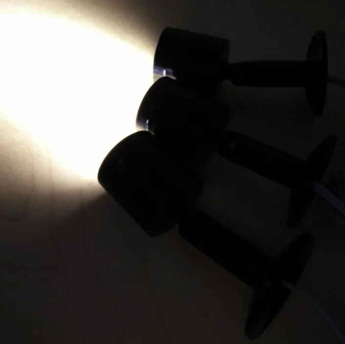 1 Вт 12 В постоянного тока светодиодный светильник лампа для шкафа полка витрина