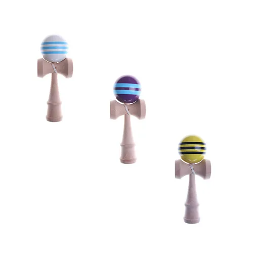 Детская деревянная Kendama координация мяч традиционные японские умелые жонглирование деревянная игра шарики Bilboquet навыки Обучающие игрушки подарок