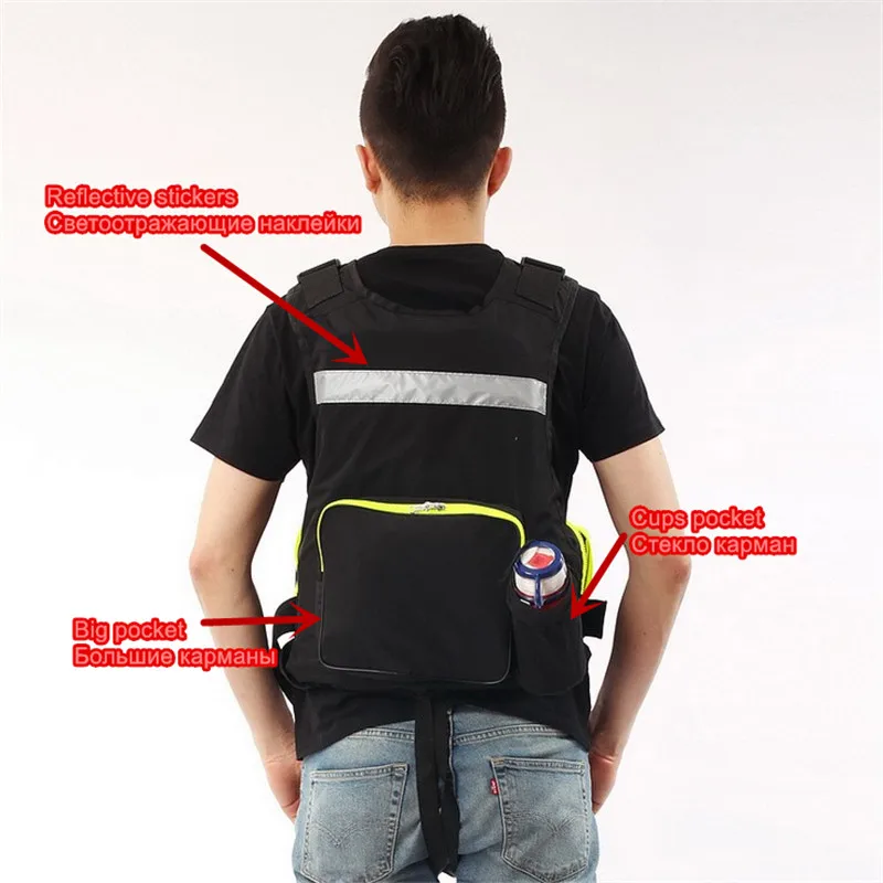 Камуфляжный спасательный жилет из пенопласта для взрослых со свистком плавания