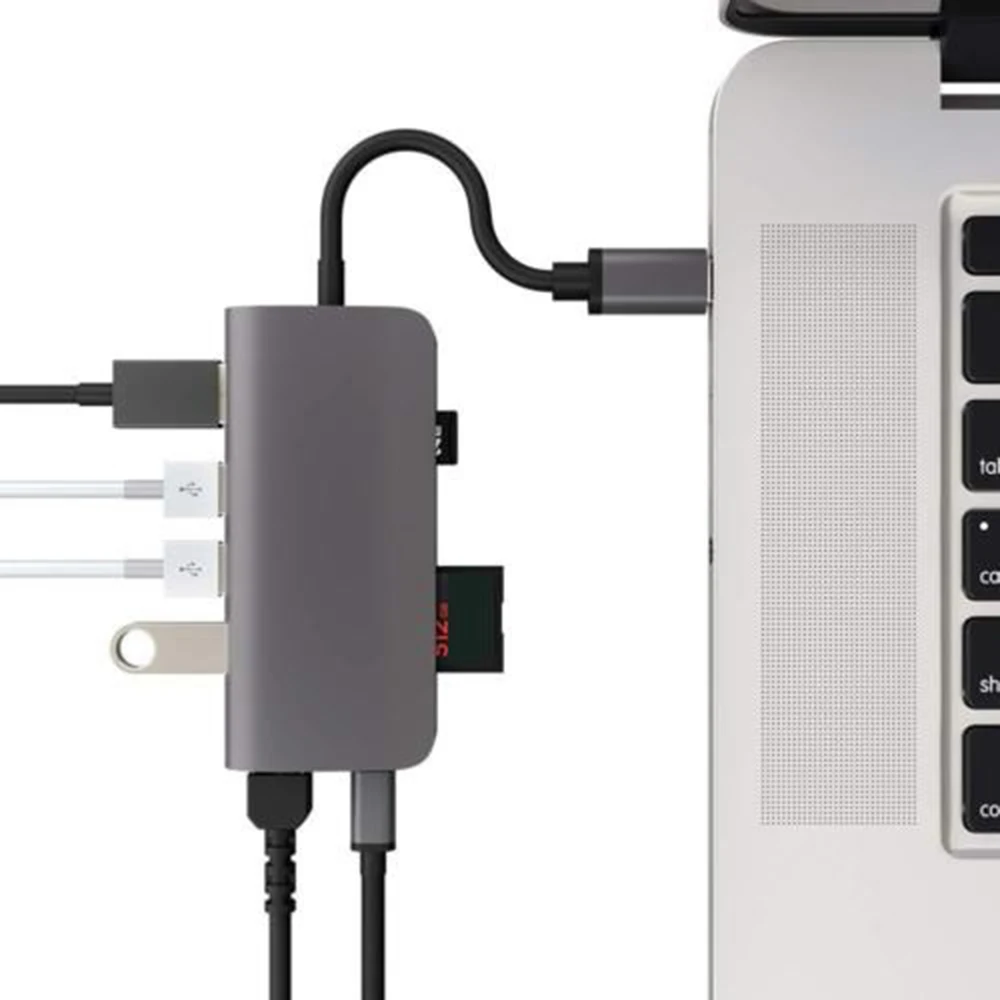 Высокая Скорость Multi порт Тип 8 в 1 usb C к HDMI USB 3 0 зарядки адаптер конвертер 3.1SD TF