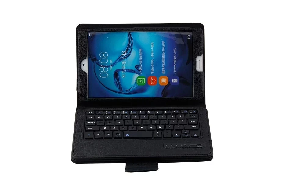 Съемная Беспроводная клавиатура Bluetooth 3 0 чехол книжка из искусственной кожи док