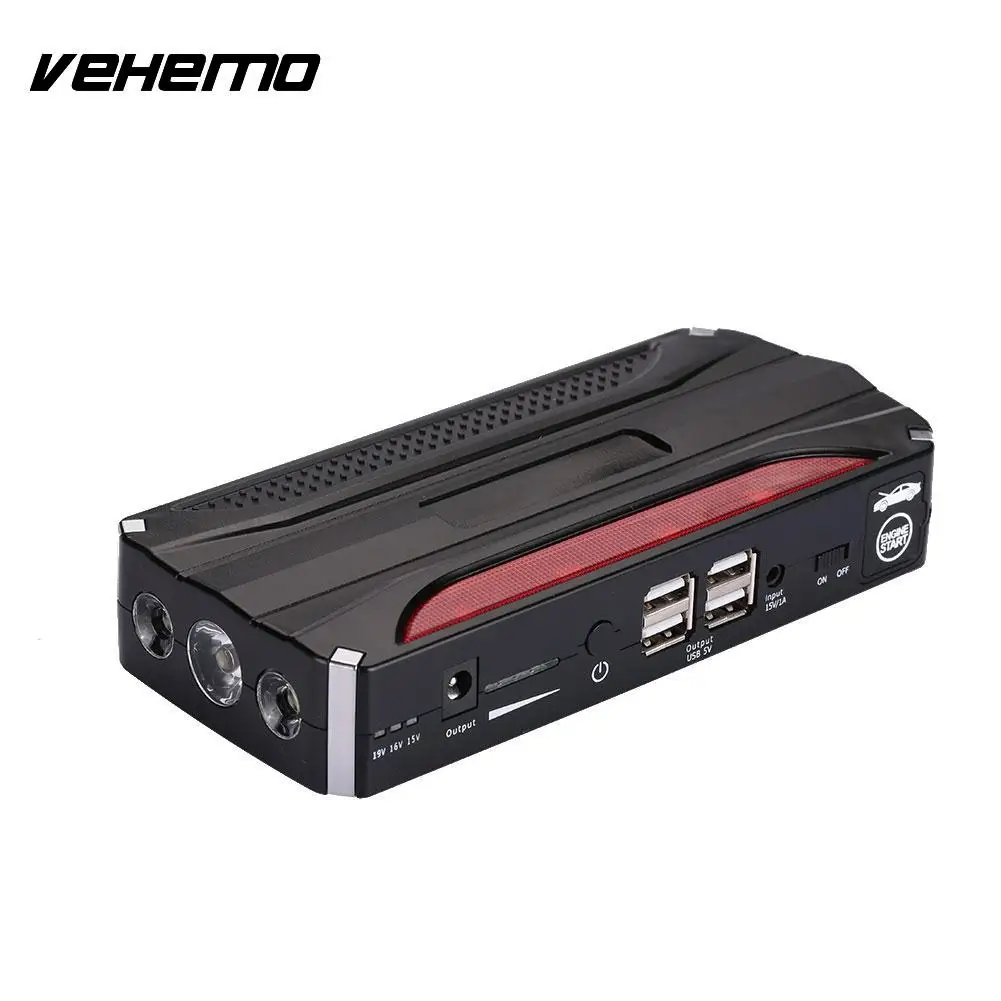 Vehemo 4USB Car Jump Starter Kit Battery Charger DIY Power without battery | Автомобили и мотоциклы