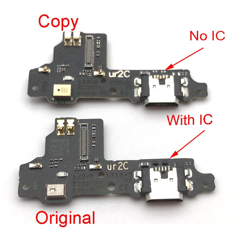 20 шт./лот, для zte Blade V8 USB зарядное устройство Micro док-коннектор, зарядный порт микрофон гибкий кабель плата
