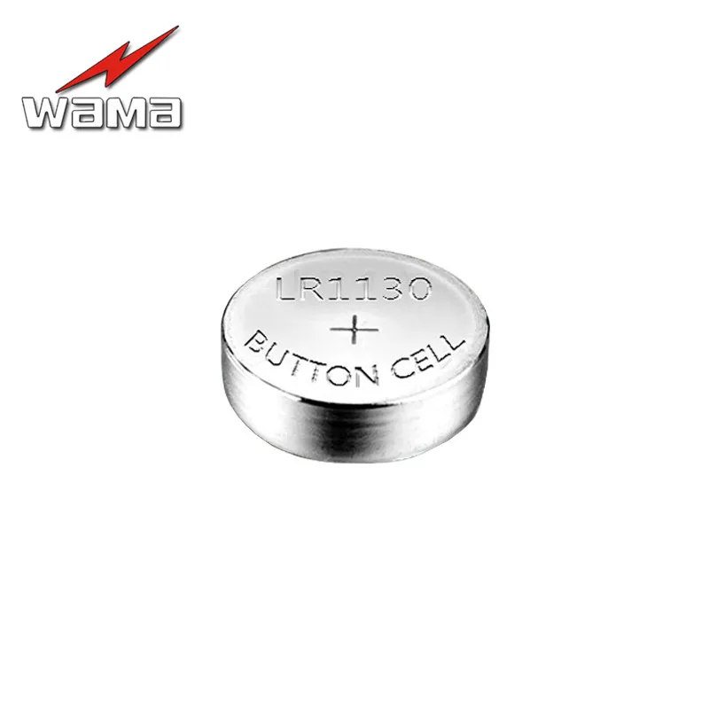 10 шт./упак. Wama AG10 1 5 V кнопочная ячейка батарейки-таблетки 389 SR54 LR54 SR1130W Akaline часы