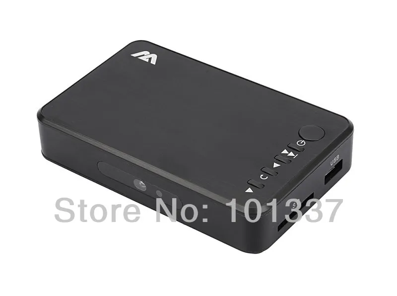 MP023 мультимедийный плеер Mini Full HD 1080P HDD медиаплеер TV box Поддержка HDMI MKV RM SD USB SDHC MMC