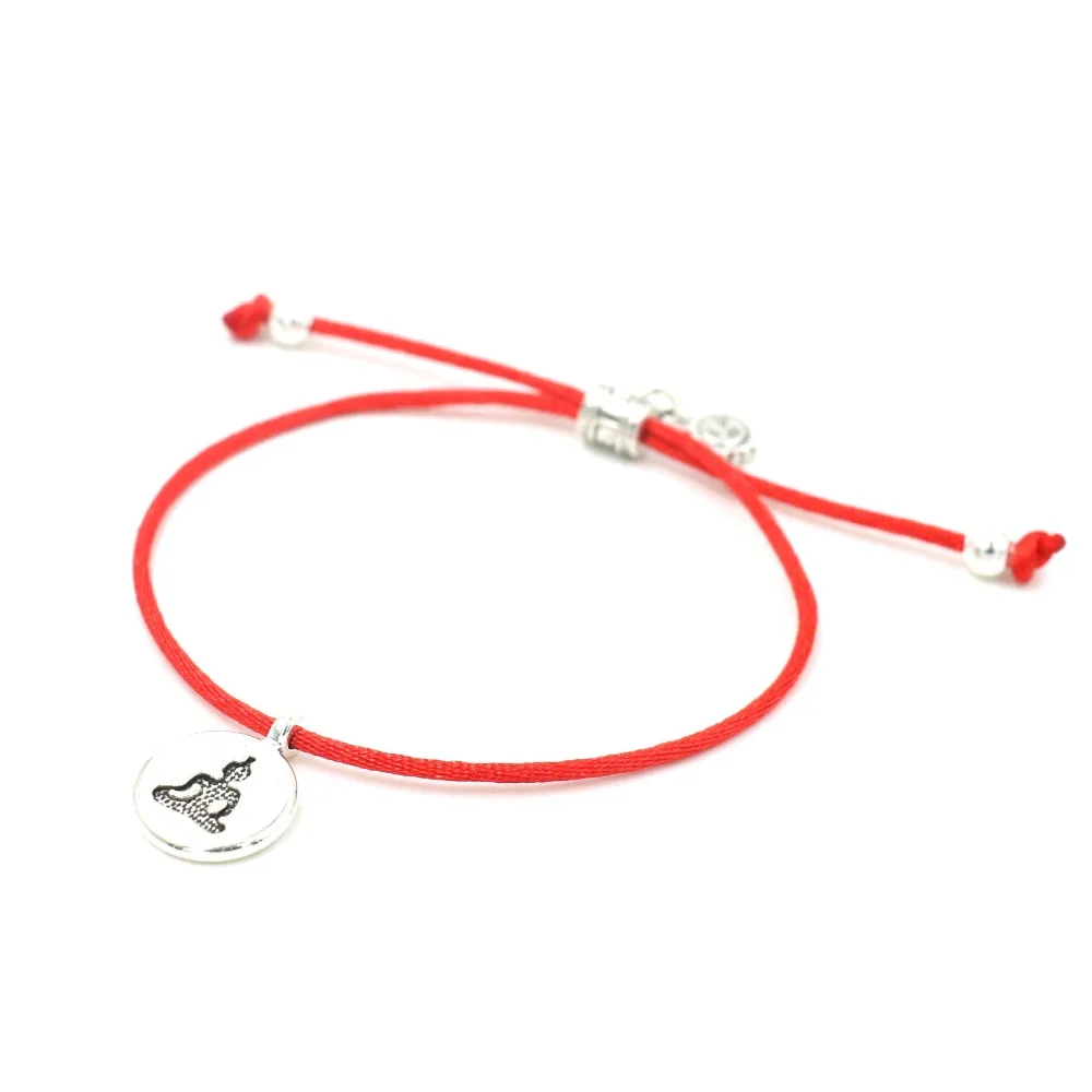 3 Набора женского очарования Браслет Микс Om Buddha Lotus Rope Braided Lovers Lucky Красная нить Браслеты Стринг Регулируемая Ювелирные изделия.