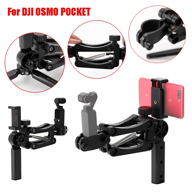 1/4 ''винт с z осевой ручкой для DJI OSMO Карманный карданный кронштейн камеры