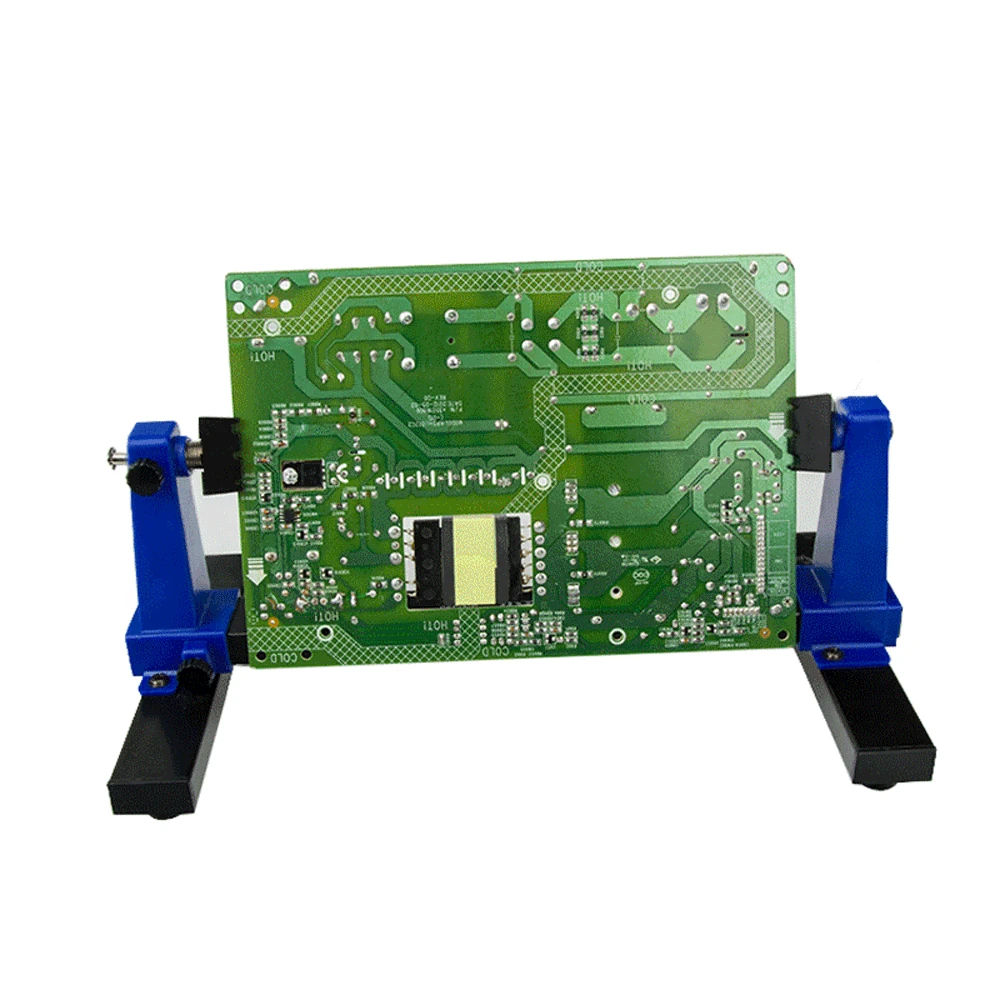 

Adjustable PCB Holder Printed Circuit Board Jig Fixture Soldering Stand Clamp Repair Tool For Soldering Repair 360 Rotation