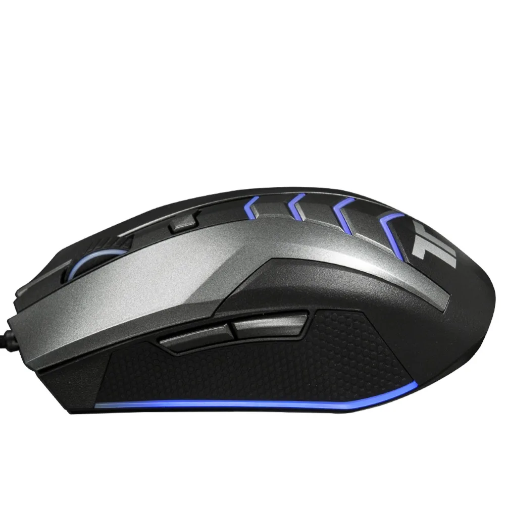 TRITTON TM300 7200 точек/дюйм дыхательный свет эргономичная игра USB компьютерные мыши RGB