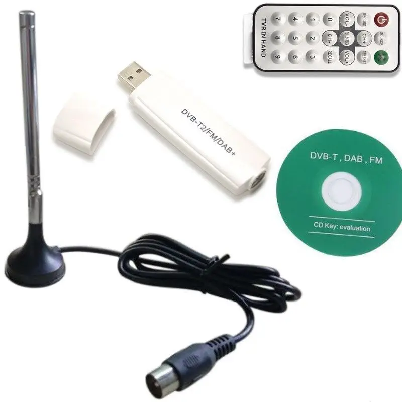 Цифровой ТВ тюнер USB DVB T/T2/c FM DAB PLP SDR|Аксессуары для наушников| |