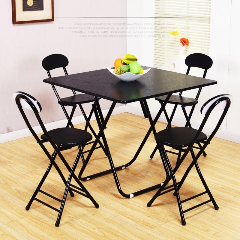 Складные стулья для столовой кофейные мебель кухни гостиной поддержка 110 кг| |