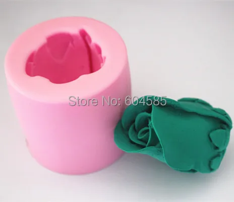 3D розовое as083 Ремесло Искусство Силиконовые формы для мыла пресс-формы DIY ручной
