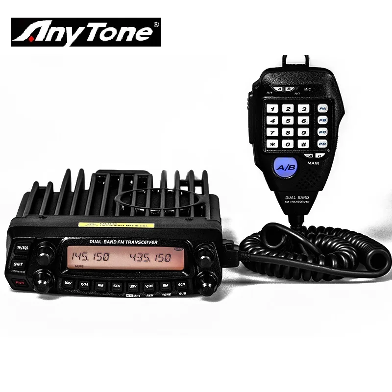 BAOFENG AT-5888UV автомобильный радиоприемопередатчик U/V Daul Band 50 Вт/40 Вт мощность передачи anytone двухстороннее мобильное радио