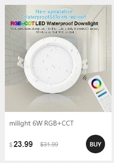 MiLight FUT012 E27 9 Вт RGB+ CCT Светодиодный прожектор лампы 110V 220V Полный Цвет дистанционного Управление WiFi смарт-лампы в виде Совместимость 4-Зона дистанционного управления